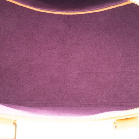 LOUIS VUITTON Yellow Leather Alma Bag - Picture 9 of 16